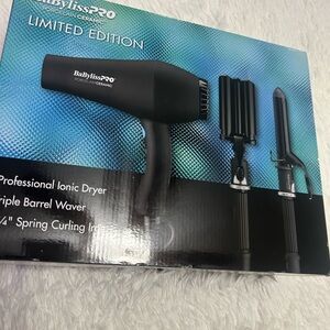 BaBylissPRO Limited Edition Hair Styling Set - Black